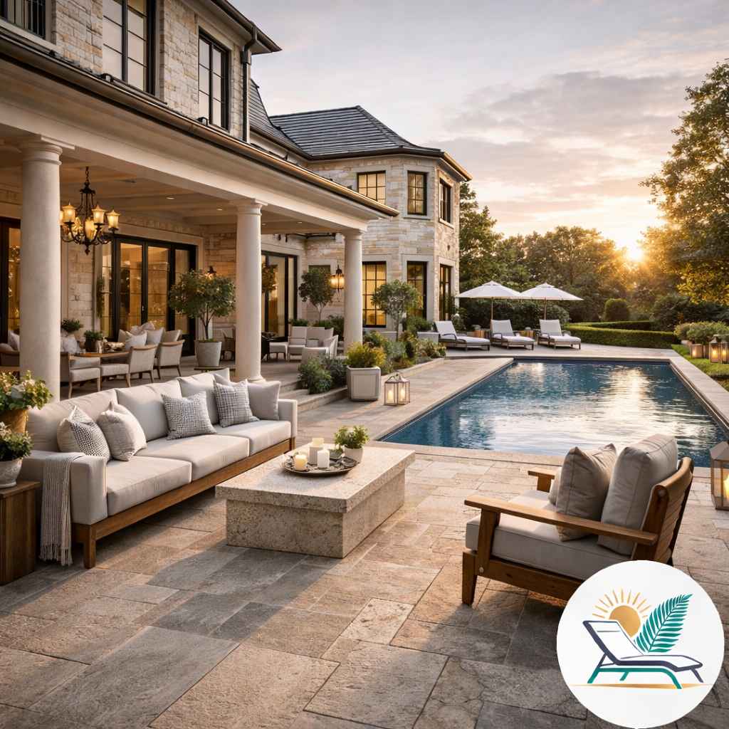 Luxury Home Patio Ideas – Premium Materials Elegant Finishes
