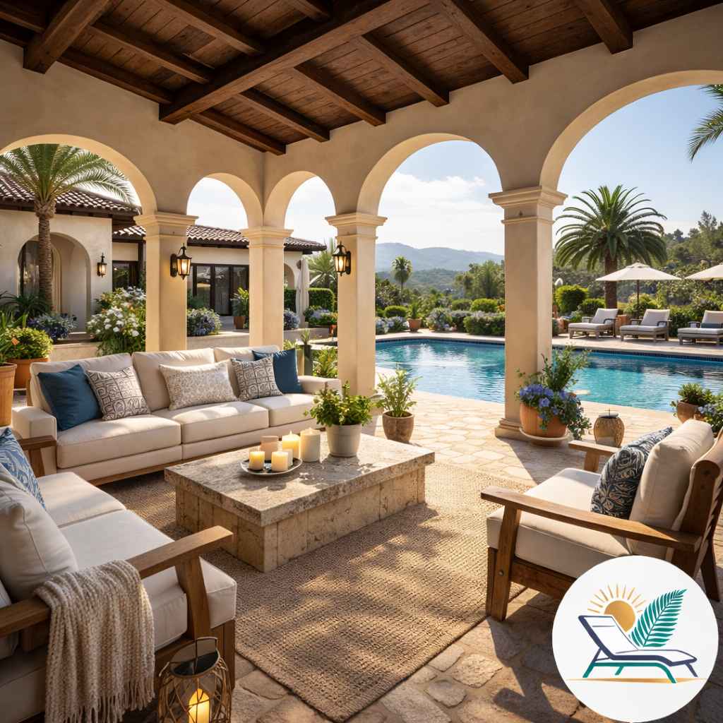 Villa Patio Ideas – Mediterranean Luxury Outdoor Living